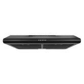 COS-5MU30-BK 30 in. Delta Collection Ducted Under Cabinet Range Hood, Button Controls, Reusable Filters, LED Lights in Matte Black, 30 inch